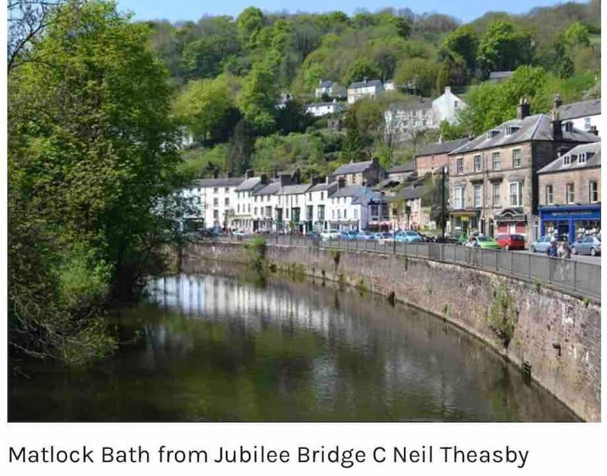 Historic Georgian Property Matlock Bath מראה חיצוני תמונה